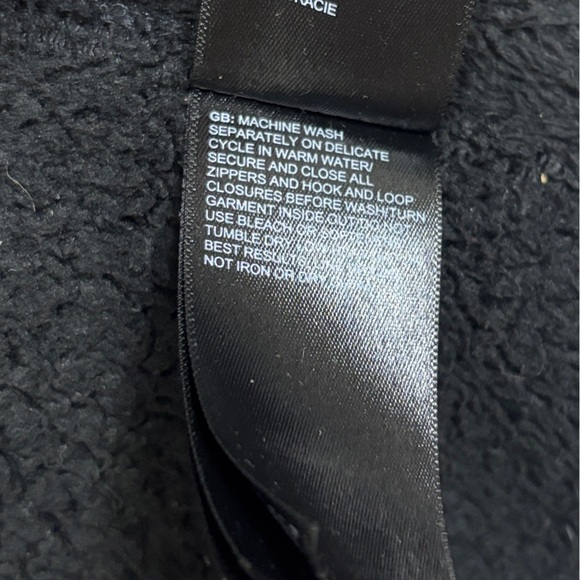 North Face Men's Apex Chrome Thermal Jacket Full Zip Softshell Grey Black Sz XXL - Picture 16 of 16